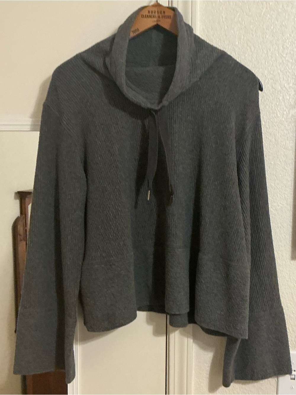 Lululemon Cozy Gray Cowl Neck Women's Sweater